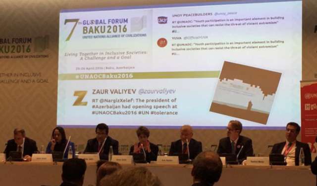 7th Global Forum of UNAOC enters third day in Baku